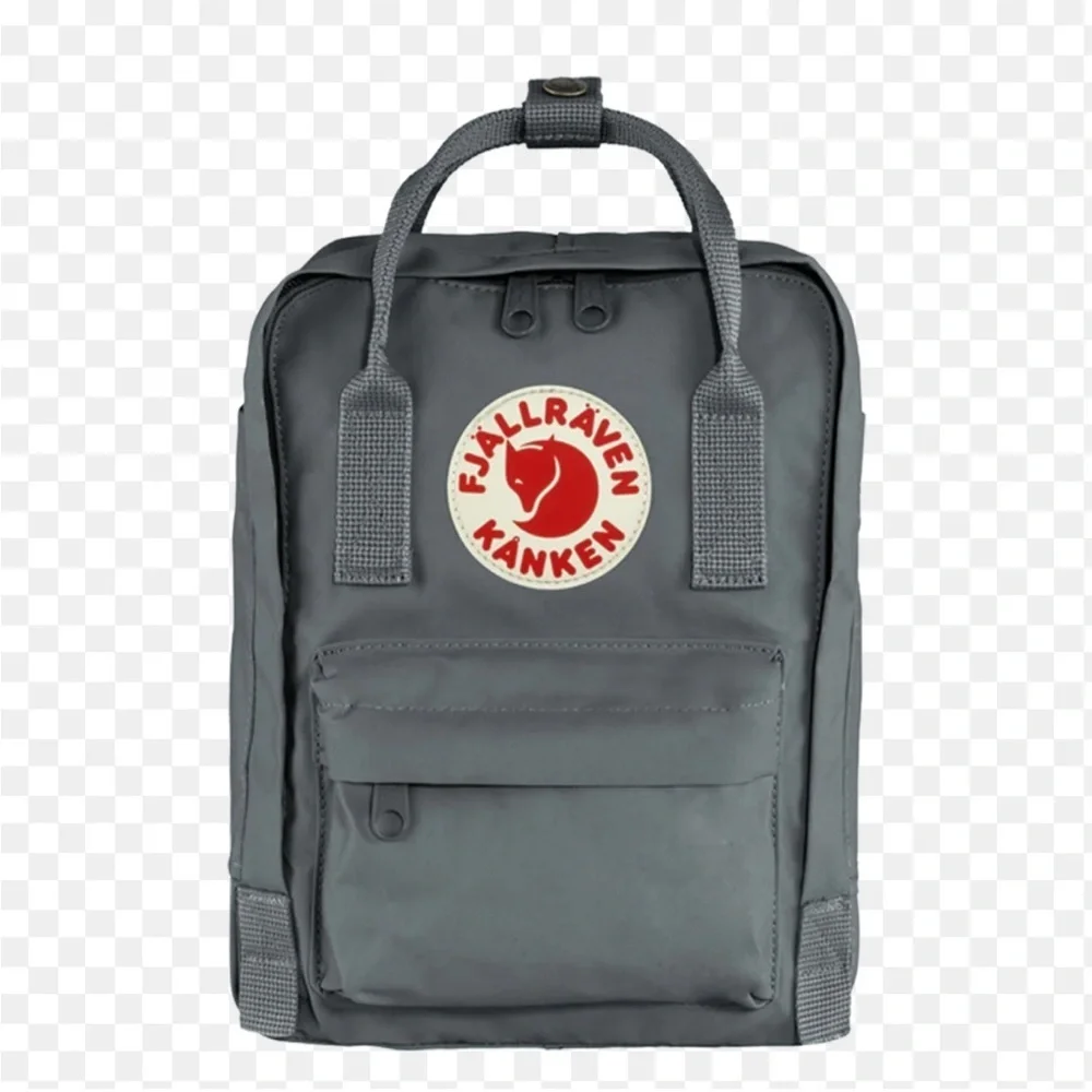 FJALLRAVEN Kanken Mini Backpack Flint Gray Small Bag Daypack School NWOT *L9